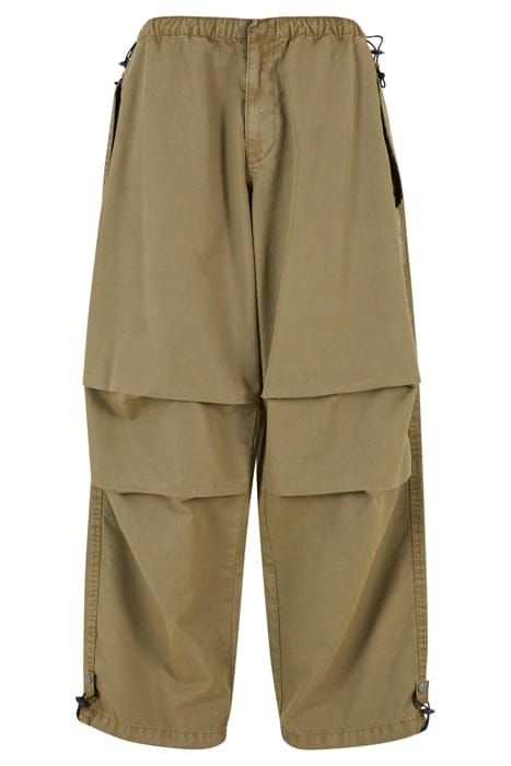 LADIES COTTON PARACHUTE PANTS TINIOLIVE 4