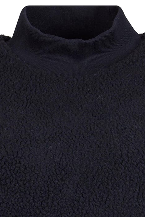 LADIES SHERPA CREWNECK BLACK 8