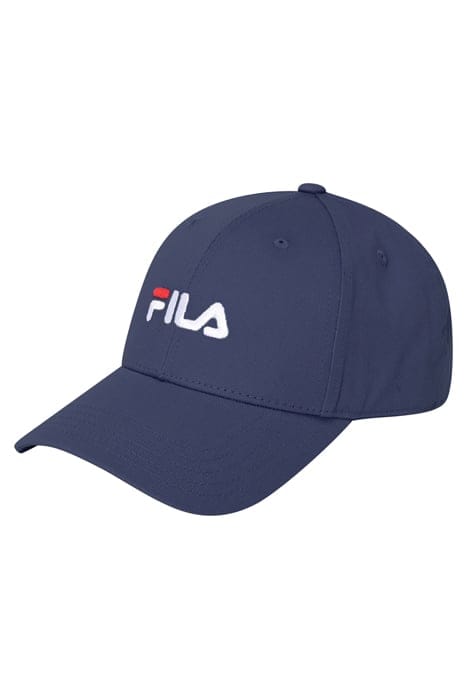 BRASOV 6 PANEL CAP WITH LINEAR LOGO - STRAP BACK MEDIEVAL BL 1