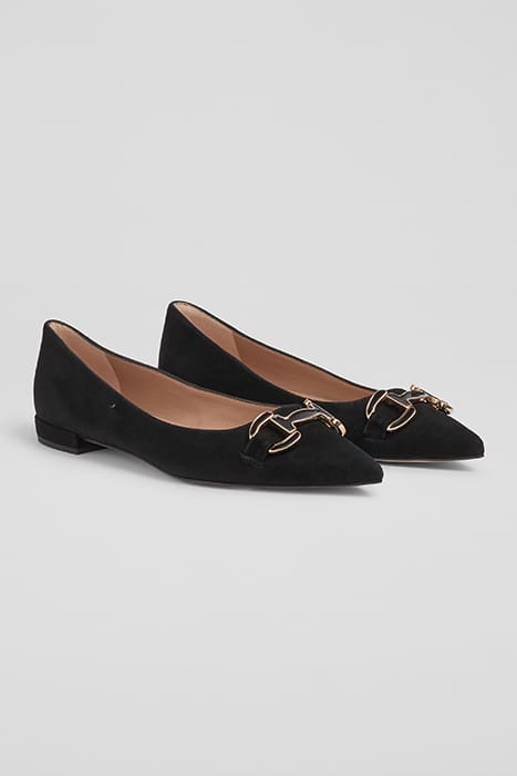 NATALYA SNAFFLE SLIPPERS BLACK 2