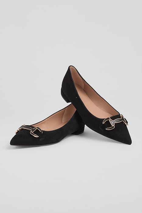 NATALYA SNAFFLE SLIPPERS BLACK 3
