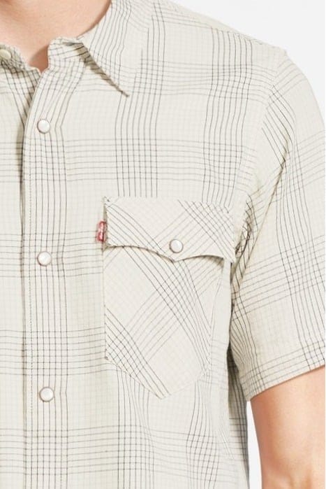 SS RELAXED FIT WESTERN ZAY CREAM INDIGO 4