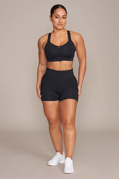 JANE - WOMEN'S HIGH WAIST SHORTY BLACK 3