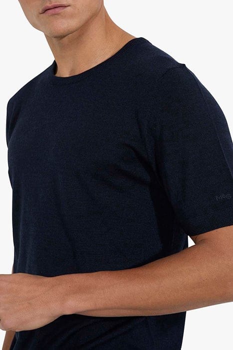 FINE MERINO T-SHIRT NAVY 6