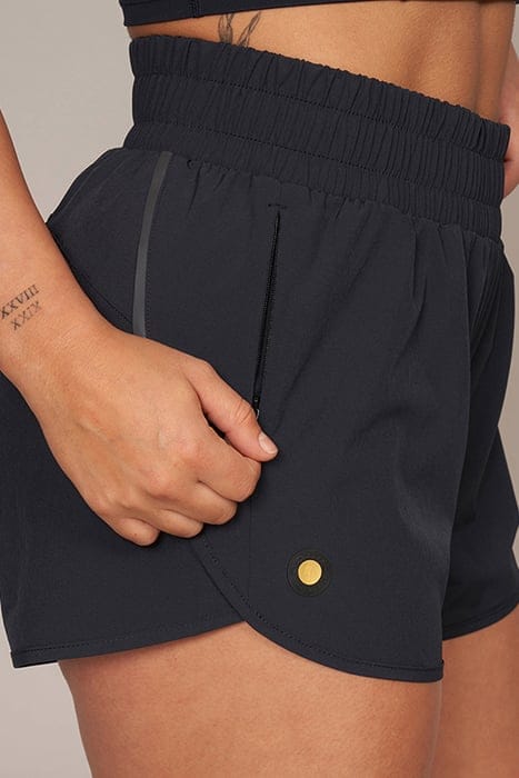 ELLEN - WOMEN'S LOOSE FIT SHORTS BLACK 4