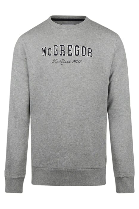 GRAPHIC CREW MEDIUM GREY MELANGE 4
