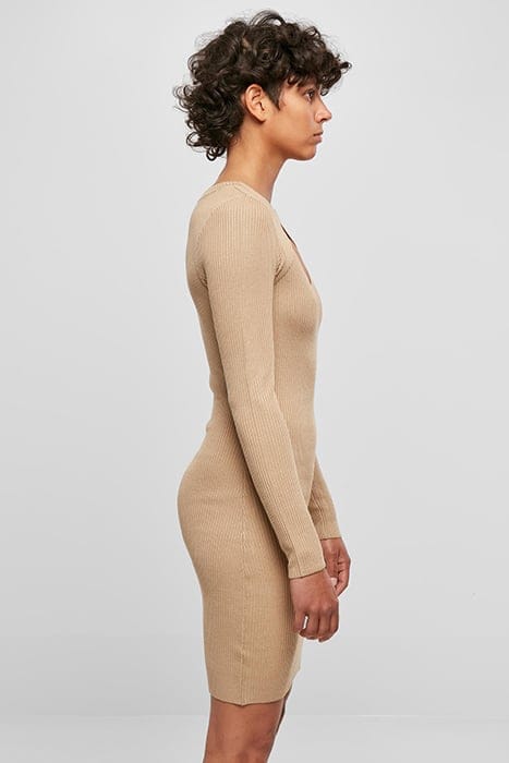 LADIES CUT OUT DRESS UNIONBEIGE 7
