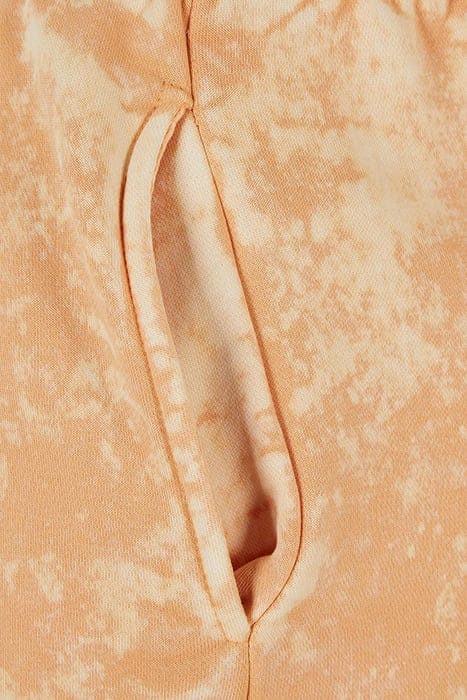 LADIES TOWEL WASHED SWEAT PANTS PALEORANGE 8