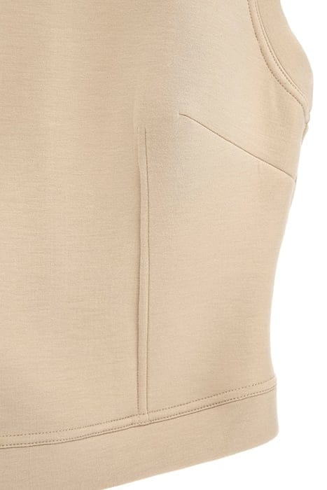 GUESS ECO SL IDA SCUBA TOP FOAMY TAUPE 7