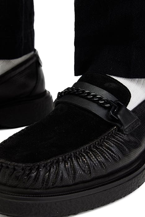 GIBBS CHAIN LOAFER BLACK 4