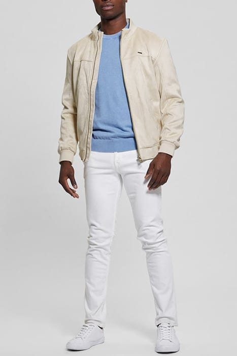 GUESS ECO SOFT SUEDE JACKET DREAMY MOON 3