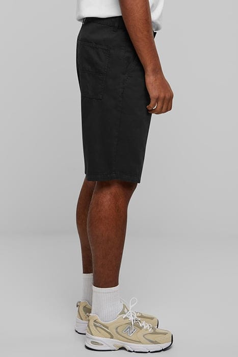 ORGANIC SKATER CHINO SHORTS BLACK 7