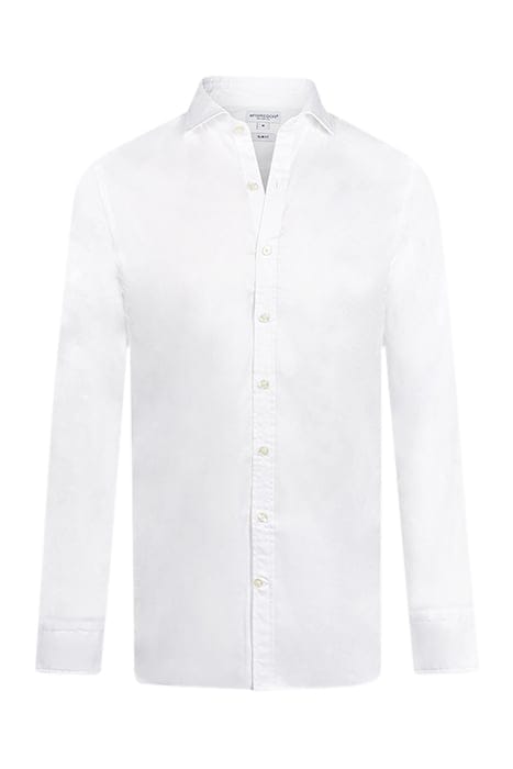 SATIN TWILL SHIRT WHITE 1