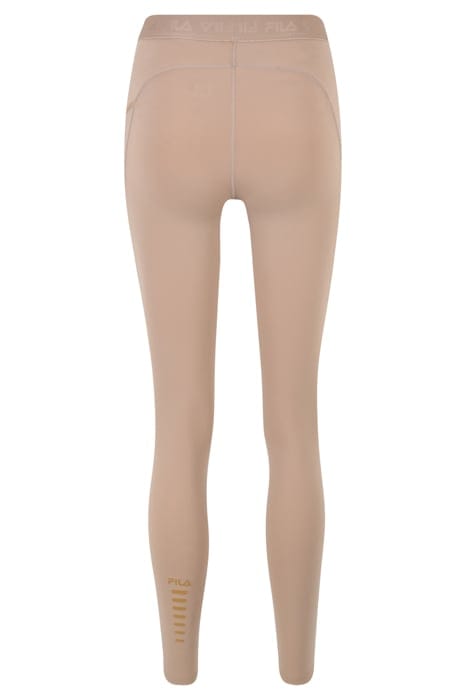 ROSES RUNNING TIGHTS MOCHA MERINGUE 5