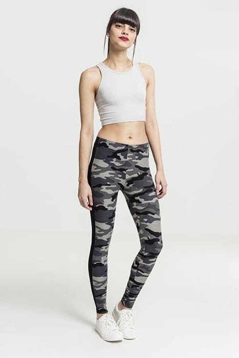 LADIES RIB CROPPED TOP GREY 3