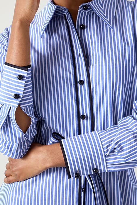 LUCAN SHIRT SHIRT DRESS BLUE/WHITE 5