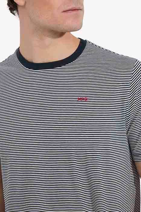 STRIPE T-SHIRT NAVY 6
