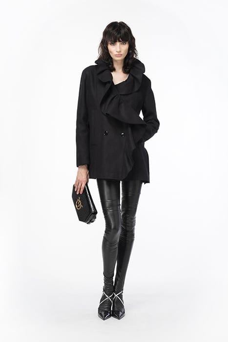 CREAMY CABAN PANNO TAGLIO VIVO BLACK 1