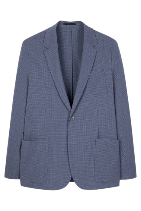 MENS 2 BTN PATCH POCKET JACKET INDIGO 4