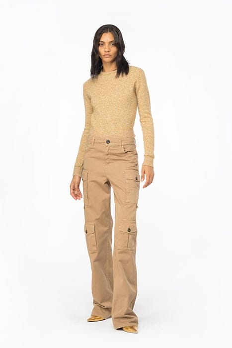 SCIMPANZE SWEATER CAMEL/GOLD 1