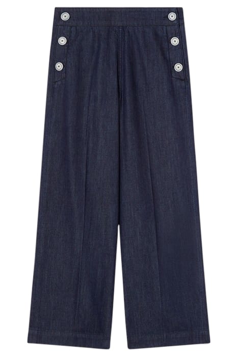 NUR CROP STRAIGHT JEANS  INDIGO 3