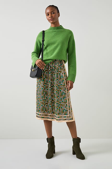 ETHEL ALINE MIDI SKIRT BLACK 1