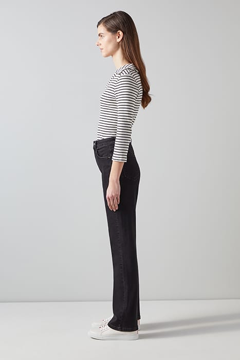 ALICE DENIM STRAIGHT JEANS BLACK 4
