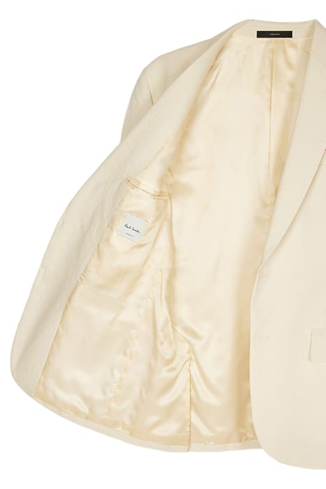 MENS TAILORED FIT 2 BTN JACKET LIGHT BEIGE 3