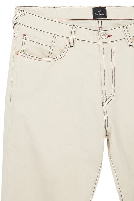 MENS TAPERED FIT JEAN OFF WHITE 3