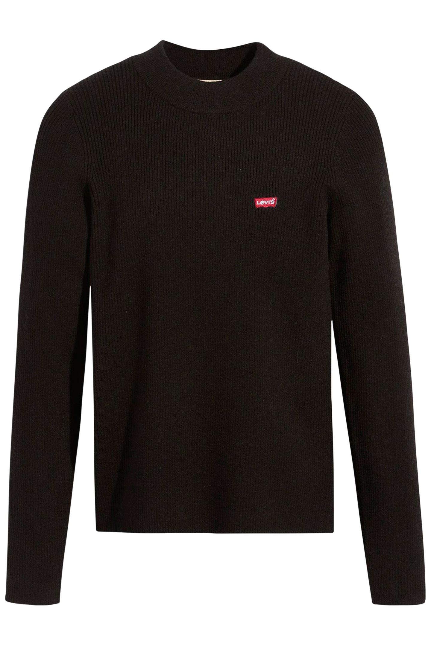 RIB CREW SWEATER CAVIAR RIB 3
