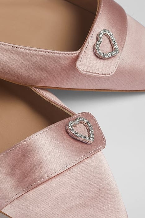 AMORE HEART BALLERINA SHOES BLUSH 5