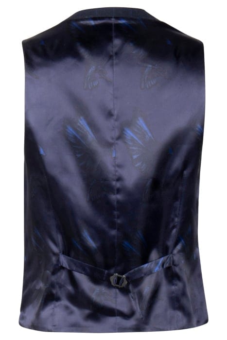MB PUPPYTOOTH SUIT WAISTCOAT BLACK 2