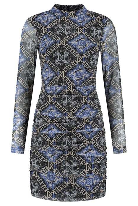 MESH DRESS NAUTICAL BLUE 1