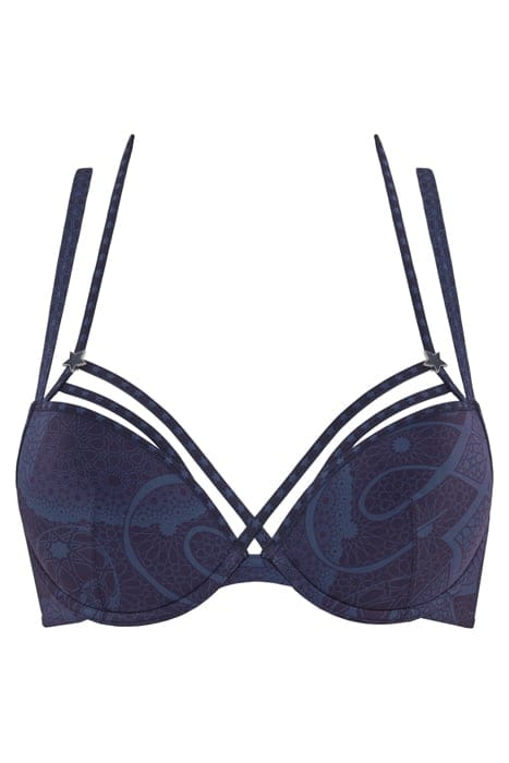 SUPERNOVA MIDNIGHT BLUE PUSH UP BRA 3