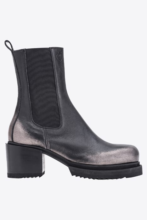 PARRY TRONCHETTO PELLE VITELLO BLACK/GUNMETAL 1