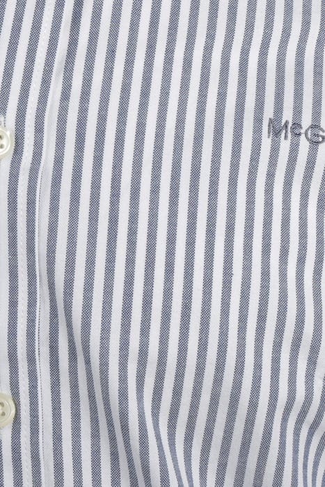 STRETCH OXFORD SHIRT BIG STRIPE NAVY 9