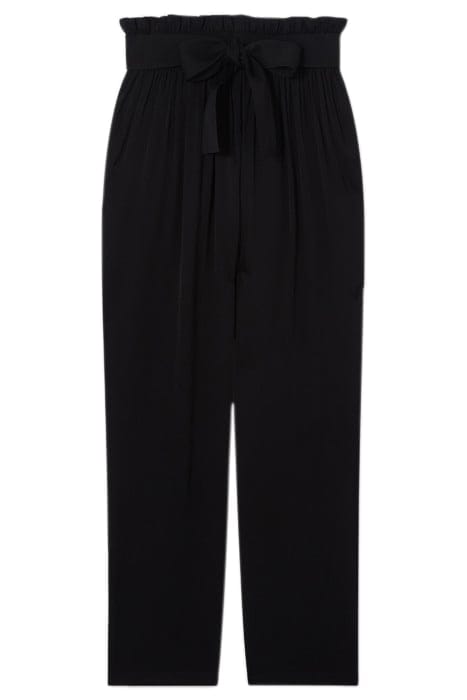 COCO TIE STRAIGHT JEANS  BLACK 3