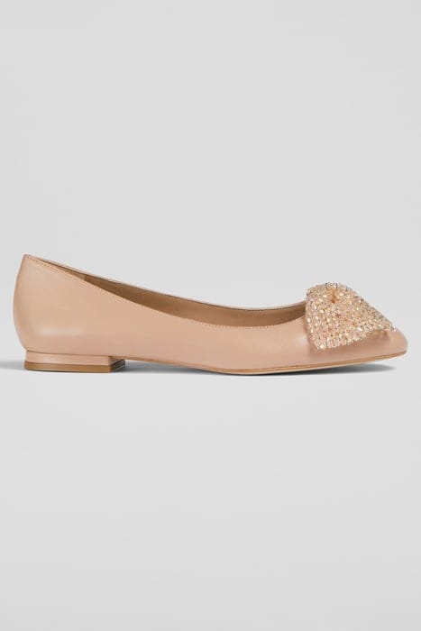 CHRISTA SPARKLE BALLERINA SHOES TRENCH 1