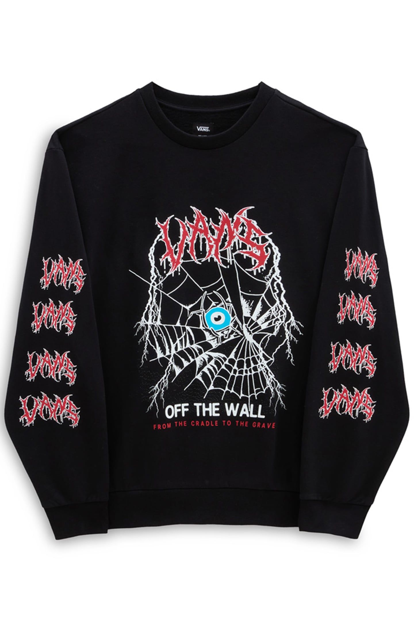 TO THE GRAVE RELAXED CREW BLACK 1