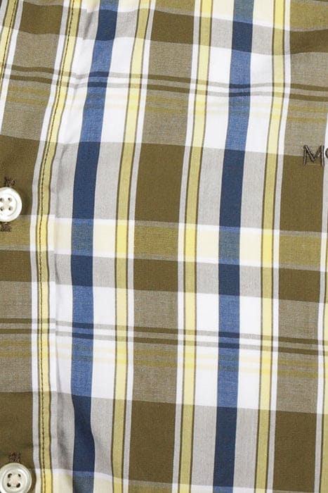 SUMMER CHECK SHIRT OLIVE 8