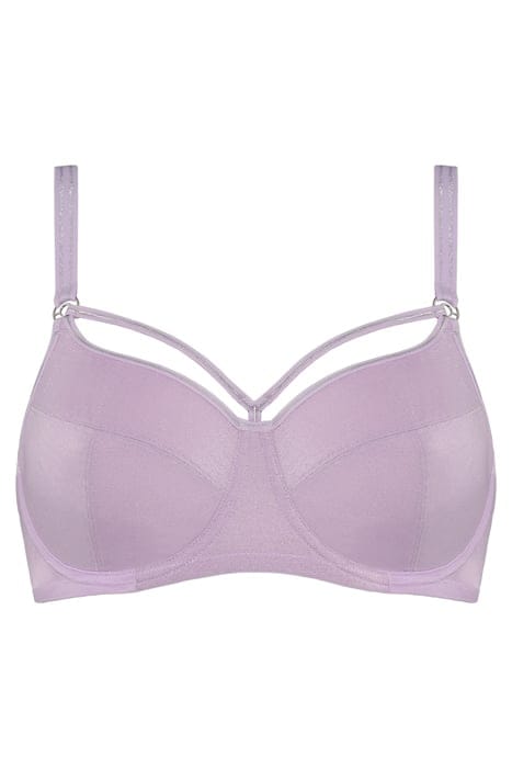 SPACE ODYSSEY LILAC LUREX AND SILVER BALCONY BRA 3