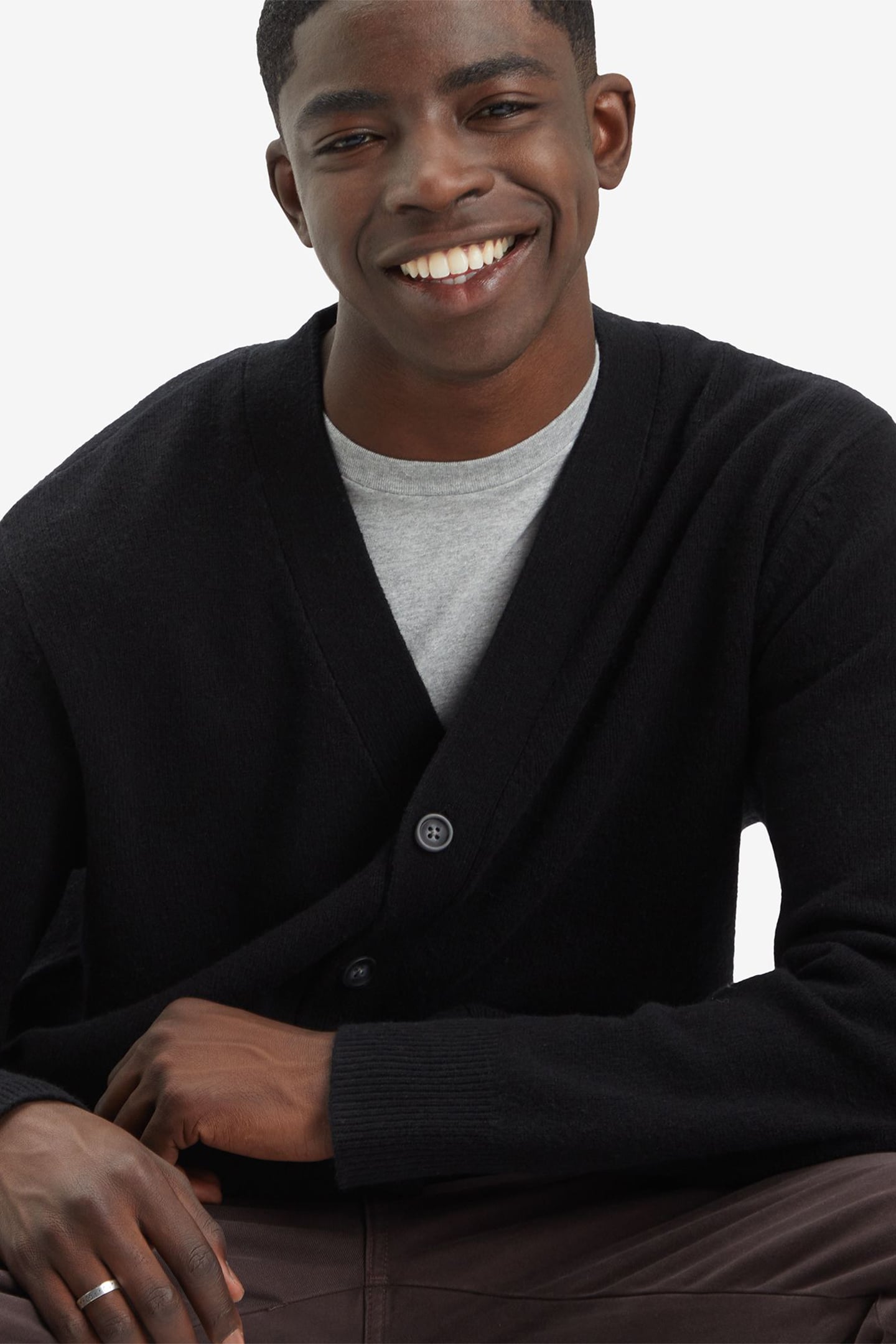 RICHMOND CARDIGAN PIRATE BLACK 5