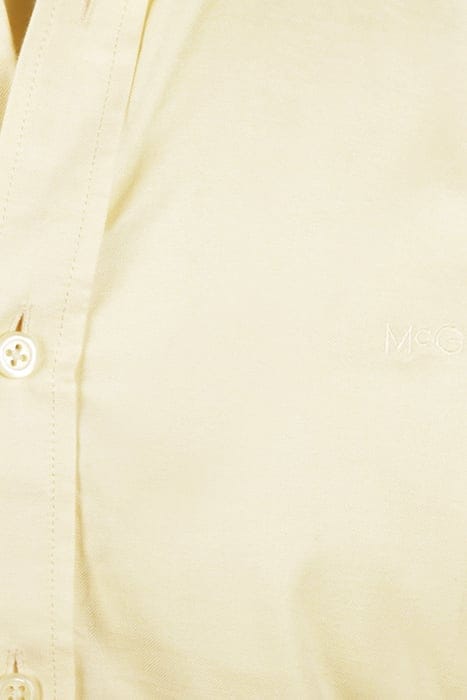 STRETCH OXFORD SHIRT LEMON YELLOW 9