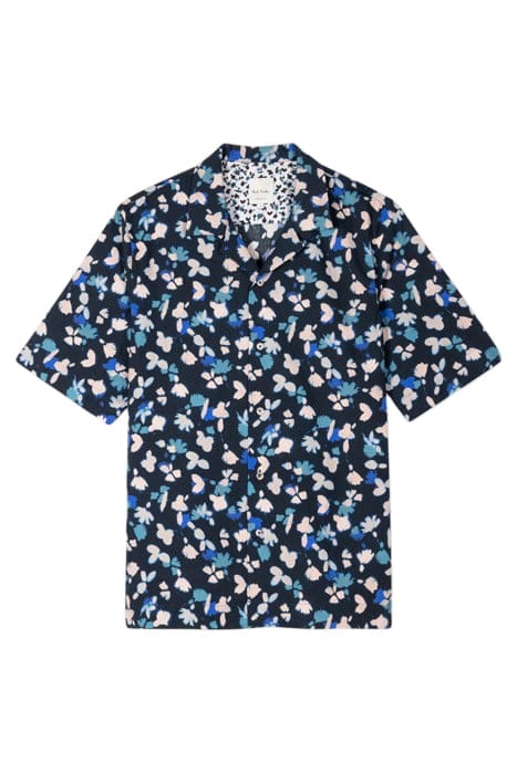 MENS S/S REGULAR FIT SHIRT VERY DARK NAVY 4