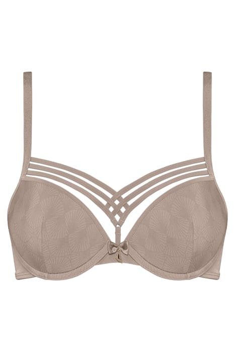 DAME DE PARIS SHIMMERING BRONZE PUSH UP BRA 3