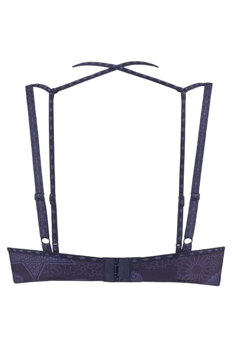 SUPERNOVA MIDNIGHT BLUE PLUNGE BALCONY BRA 4
