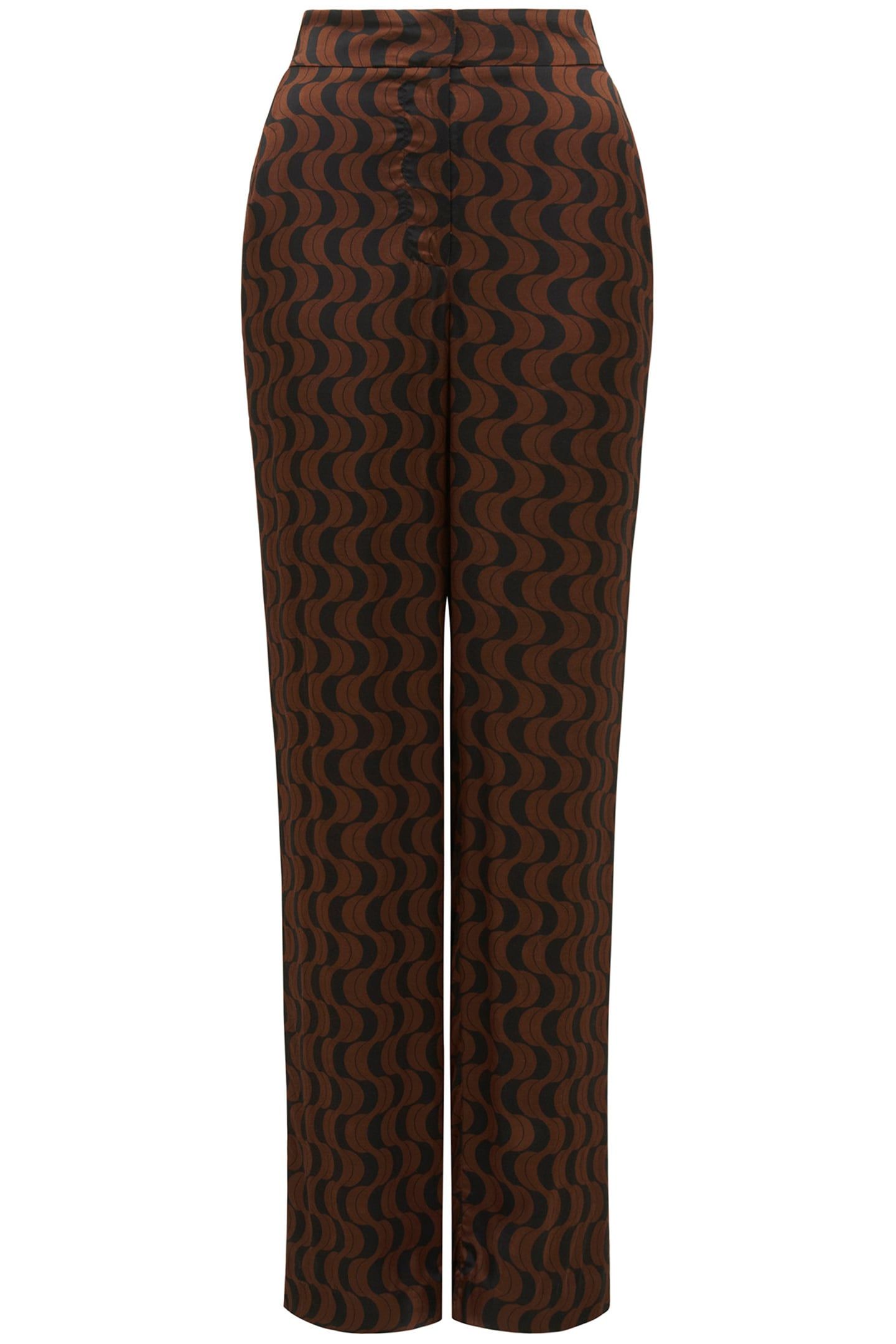 SASHA SATIN PANTS DARK HARPER GEO 4