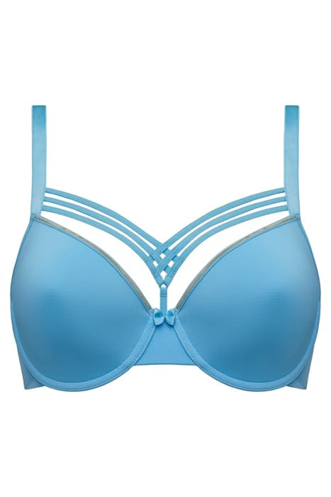 DAME DE PARIS BALTIC SEA AND GOLD PLUNGE BRA 3