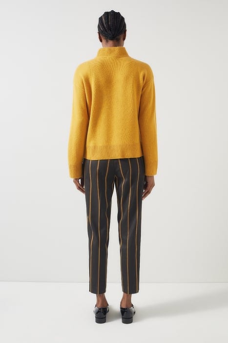 JEMIMA STRIPE STRAIGHT JEANS BLACK 2