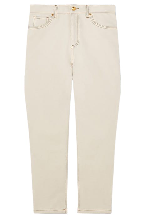ALLIE WIDE FLARED JEANS ECRU 3